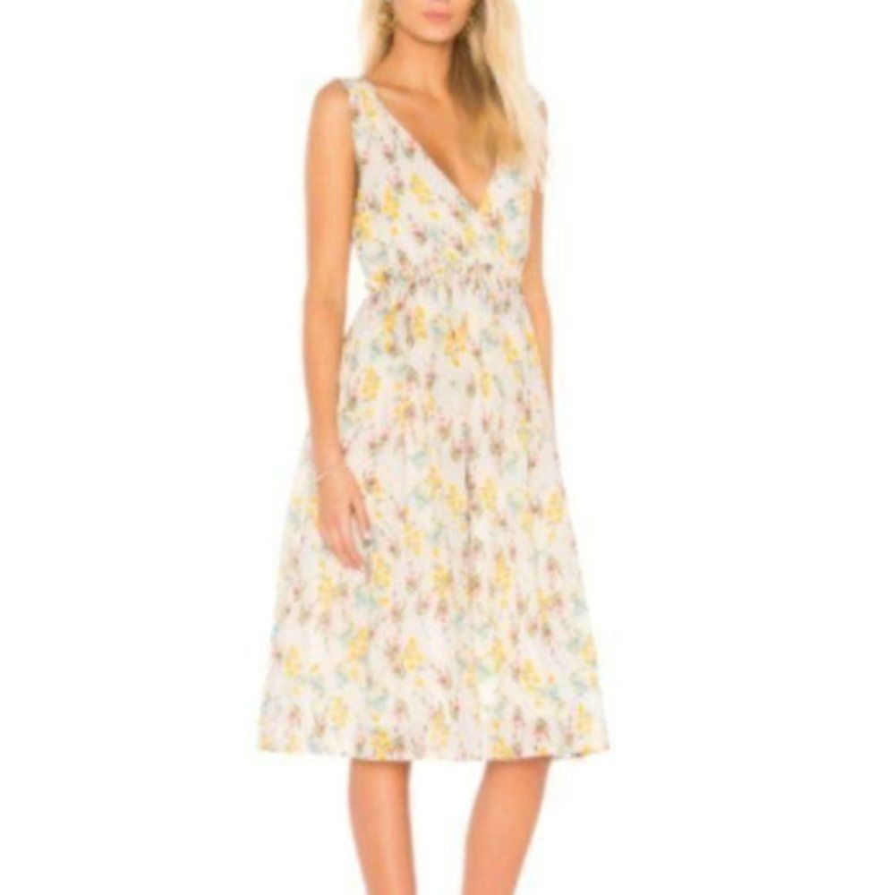Line + Dot Fleur Surplice Dress Women’s Size XS